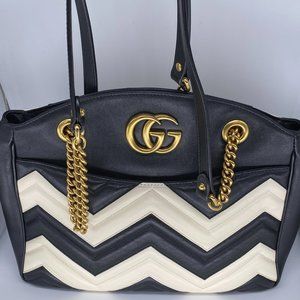 GUCCI MARMONT MATELASSE MEDIUM TOTE
